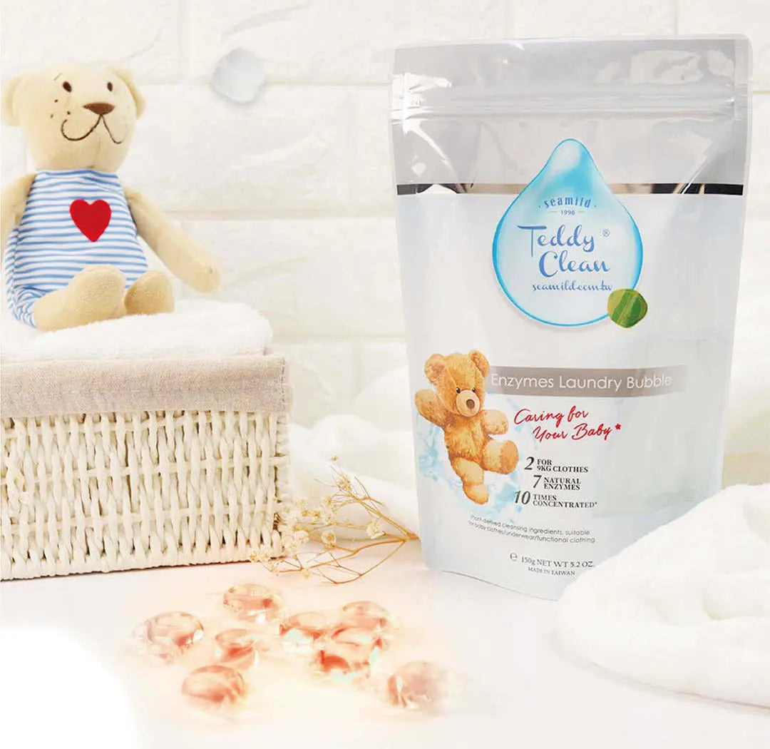 Sea Mild Teddy Clean Laundry Capsules【Honey Perfume】(5g x 30pc) /Pack Sea Mild