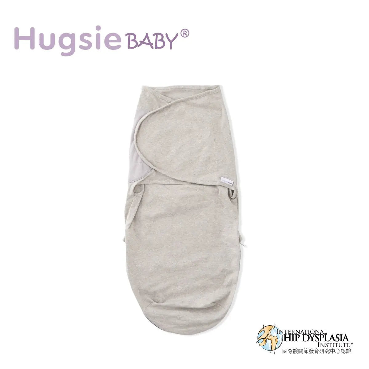 Anini Baby*Australian Mother and Baby Collection_ Hugsie BABY Silent Kangaroo Swaddle (Gray)