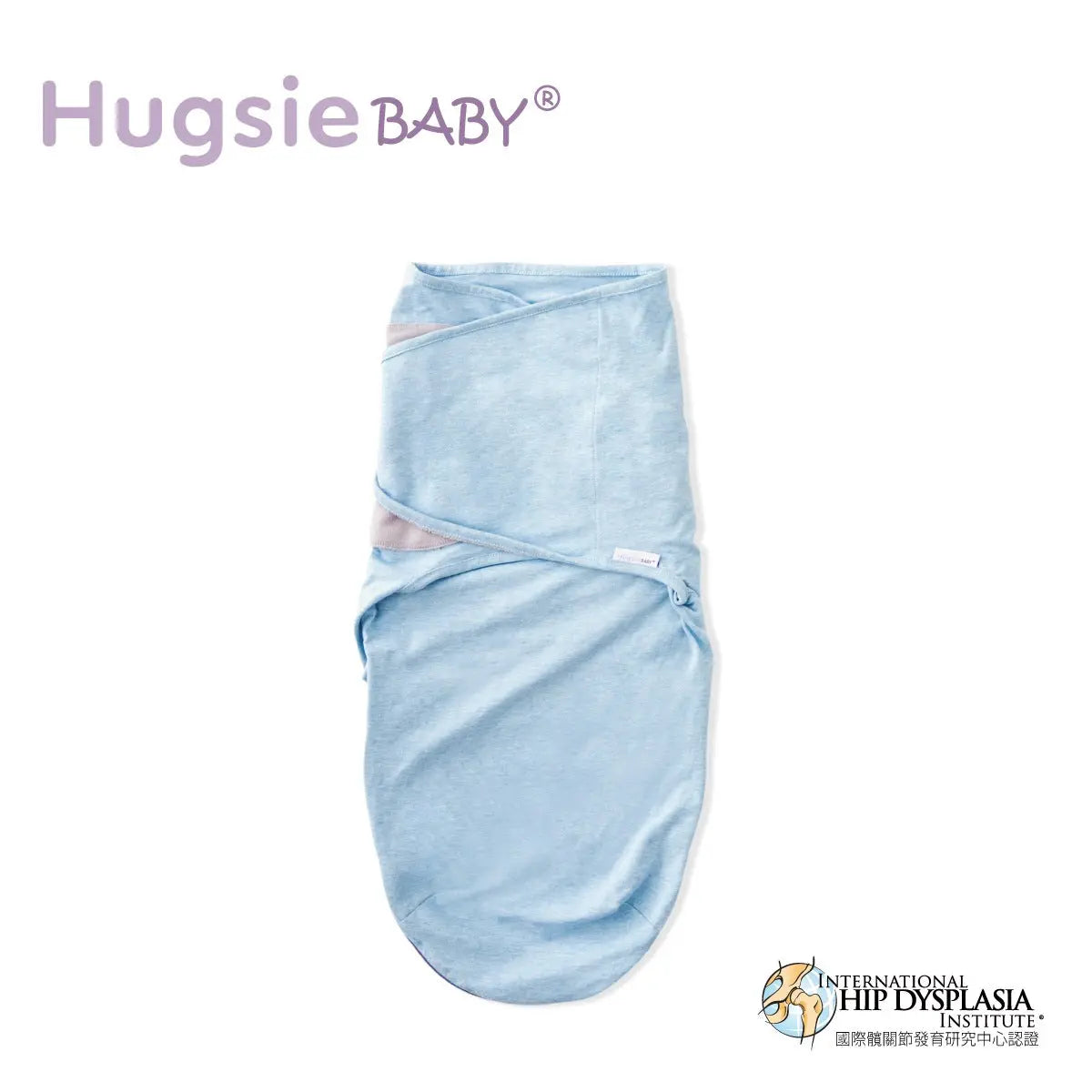 Anini Baby*Australian Mother and Baby Collection_ Hugsie BABY Silent Kangaroo Swaddle (Blue)