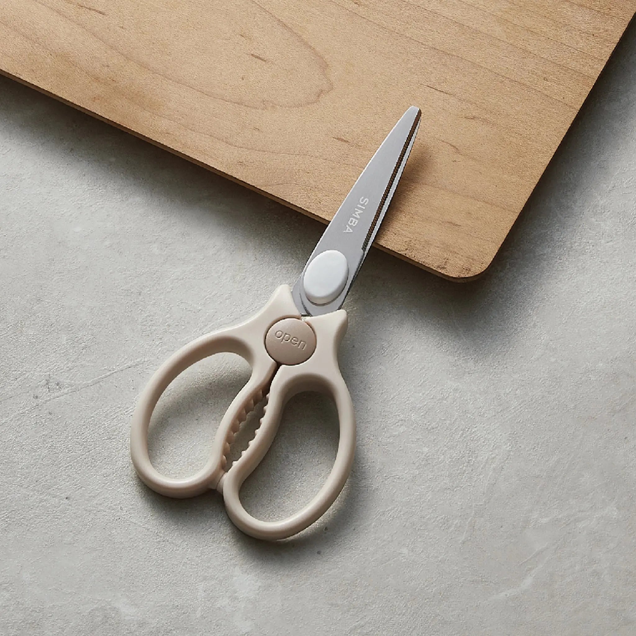 Simba | Baby Food Scissors -Beige【Nook】 Simba