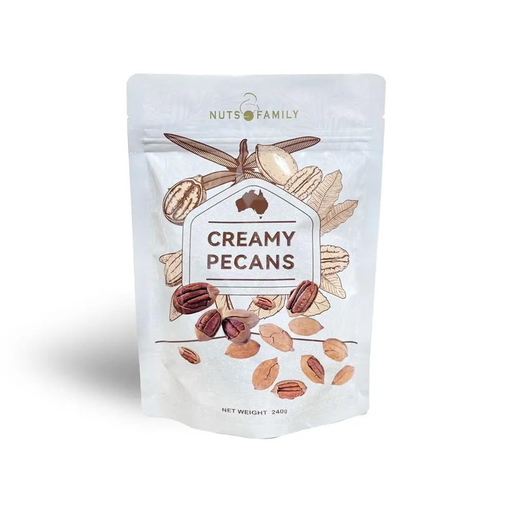 Nuts Family Creamy Pecans 240g Nuts Family