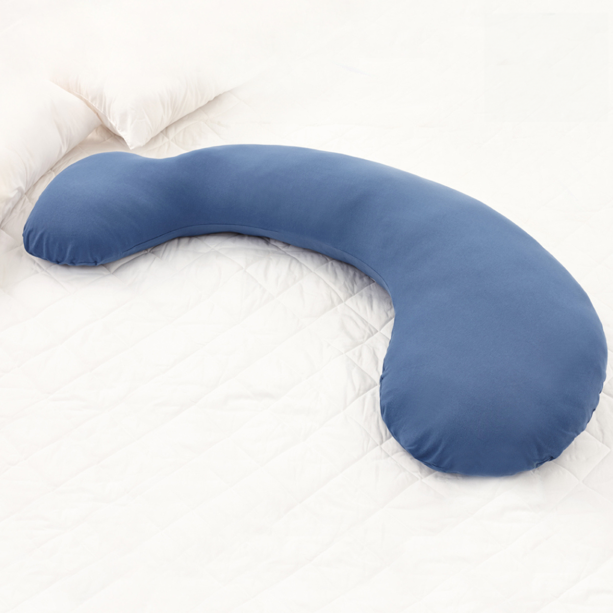 Anini Baby*澳洲母嬰精選_澳洲 Hugise 美國棉孕婦枕(深藍)