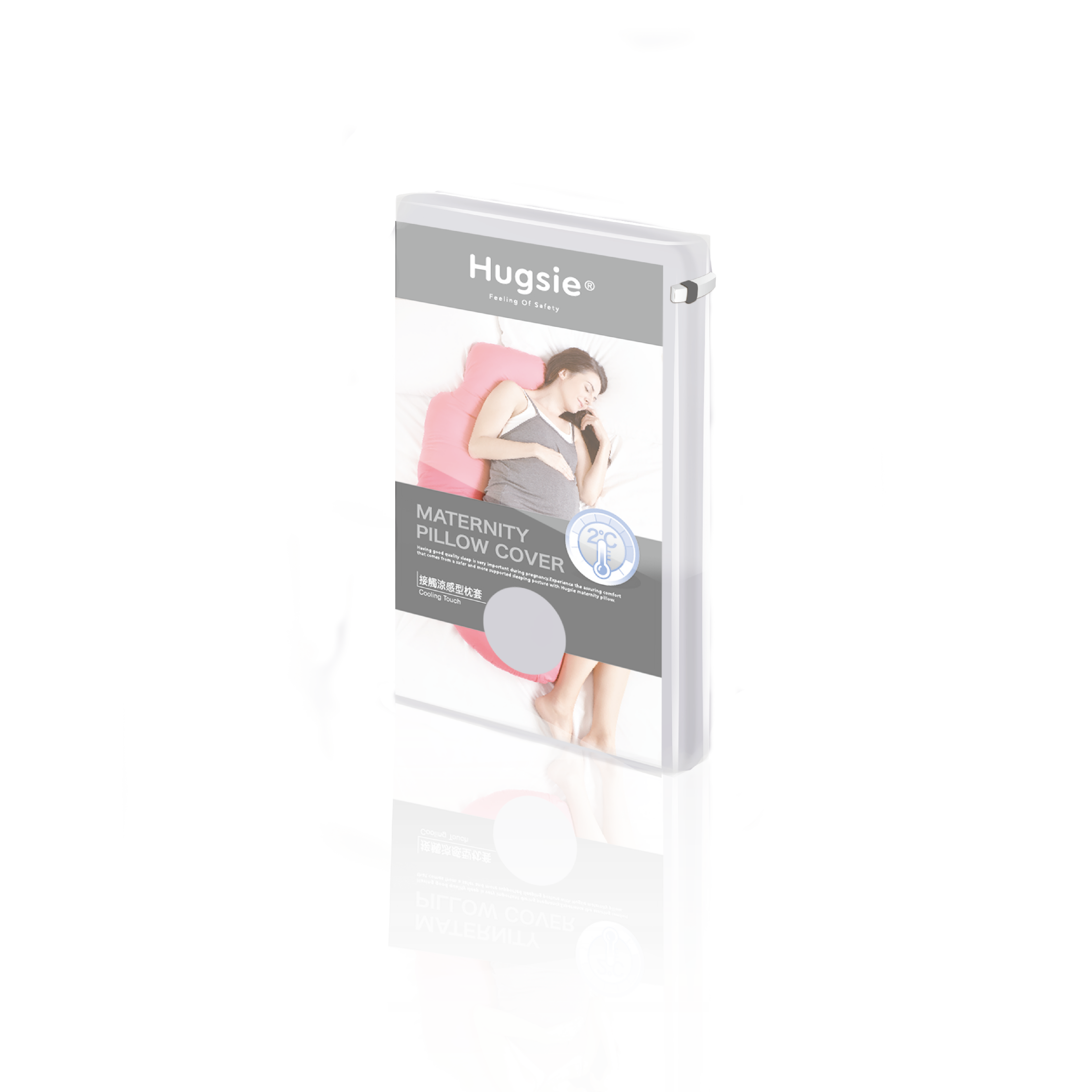Anini Baby*澳洲母嬰精選_澳洲 Hugise 涼感孕婦枕套 (冷紫)