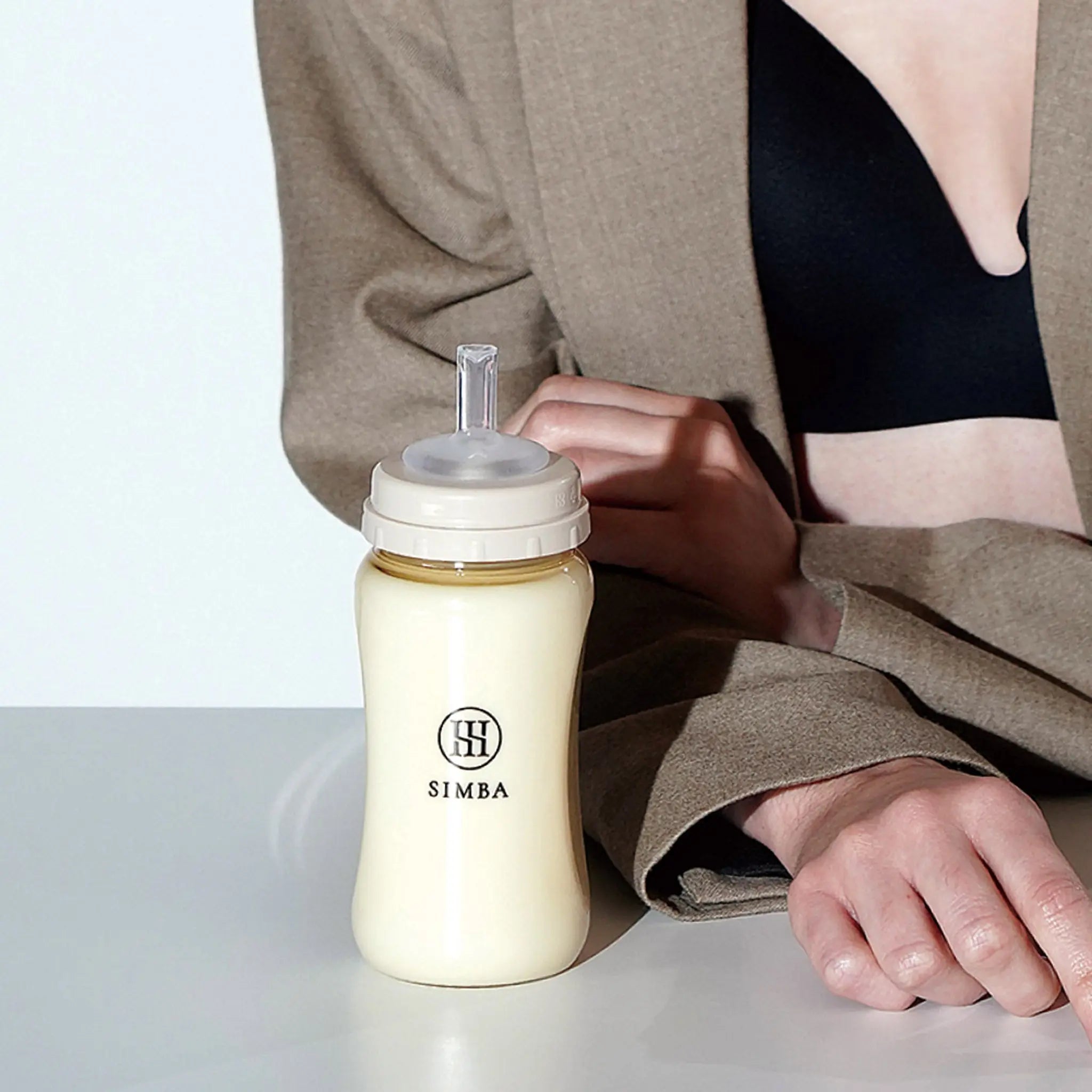 ⑥ Allongé Wide Neck Leak-Proof Training Straw Set Simba