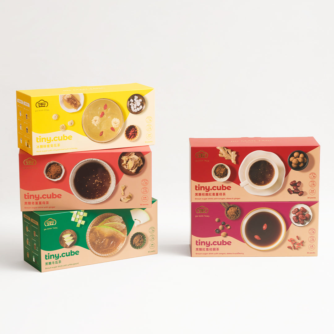 Jin Man Tang【Tiny.Cube】Brown Sugar Winter Melon Tea (23g x 30) / pack