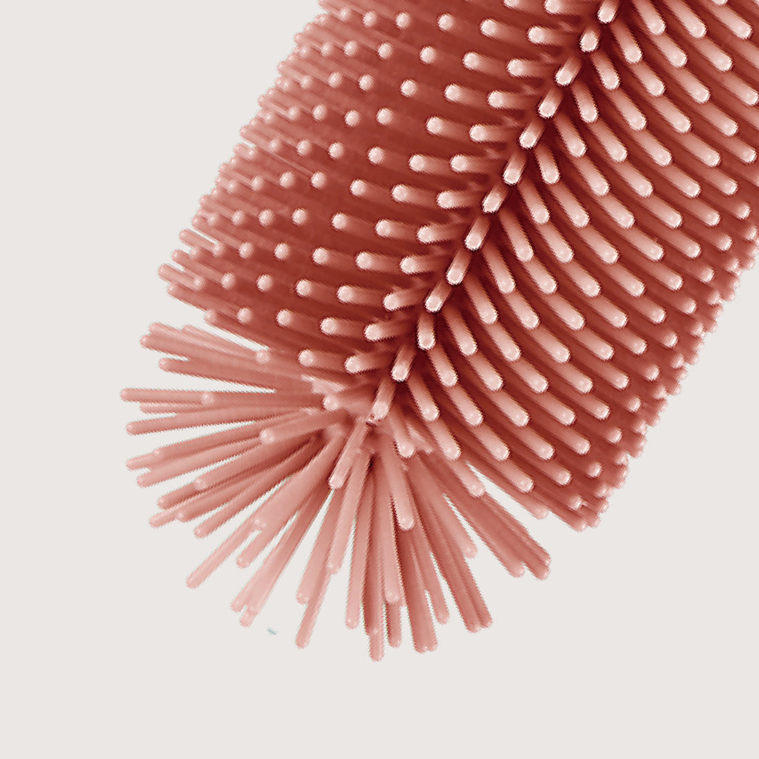 Simba | Ultra-Soft Platinum Silicone Rotating Bottle Brush-Bud【Red】