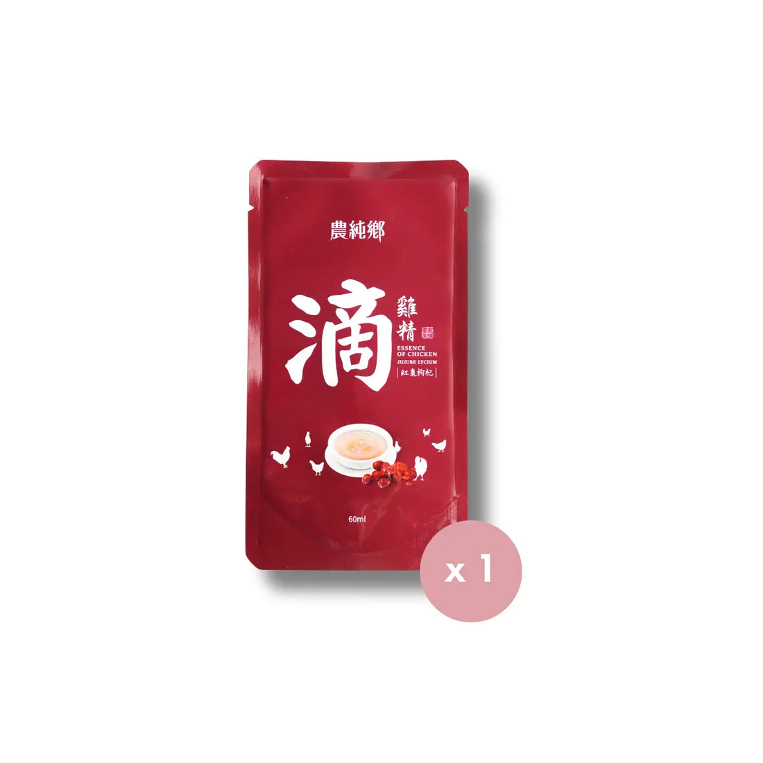 Single Pack Trial | Nong Chun Xiang Red Date & Goji Berry Chicken Essence 50ml / Pack Nong Chun Xiang