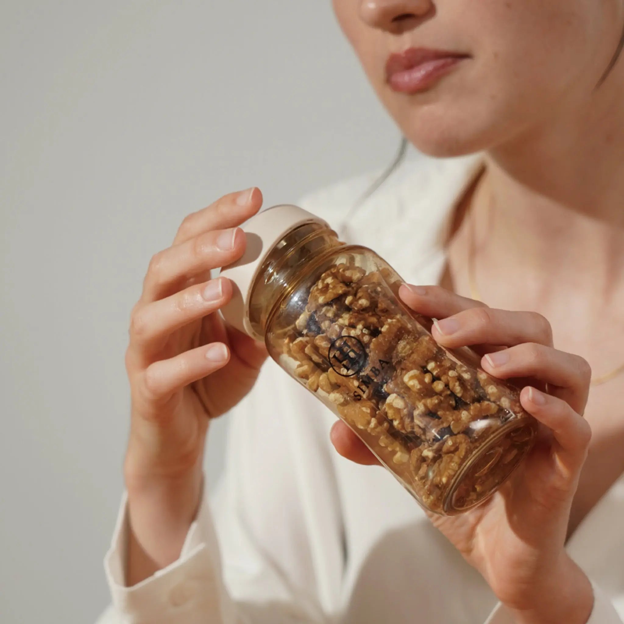 ② Allongé Wide-Neck Multi-Use Cap -Ciel【Blue】 Simba