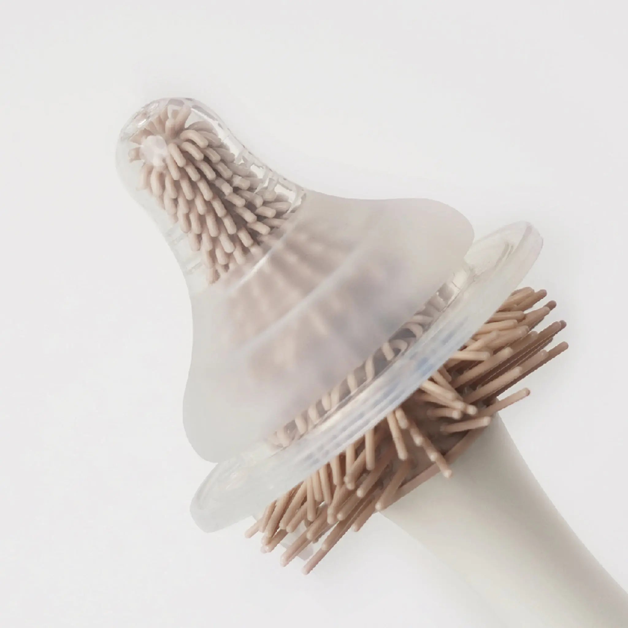 Simba | Ultra-Soft Platinum Silicone Teat Brush-Wood【Green】 Simba