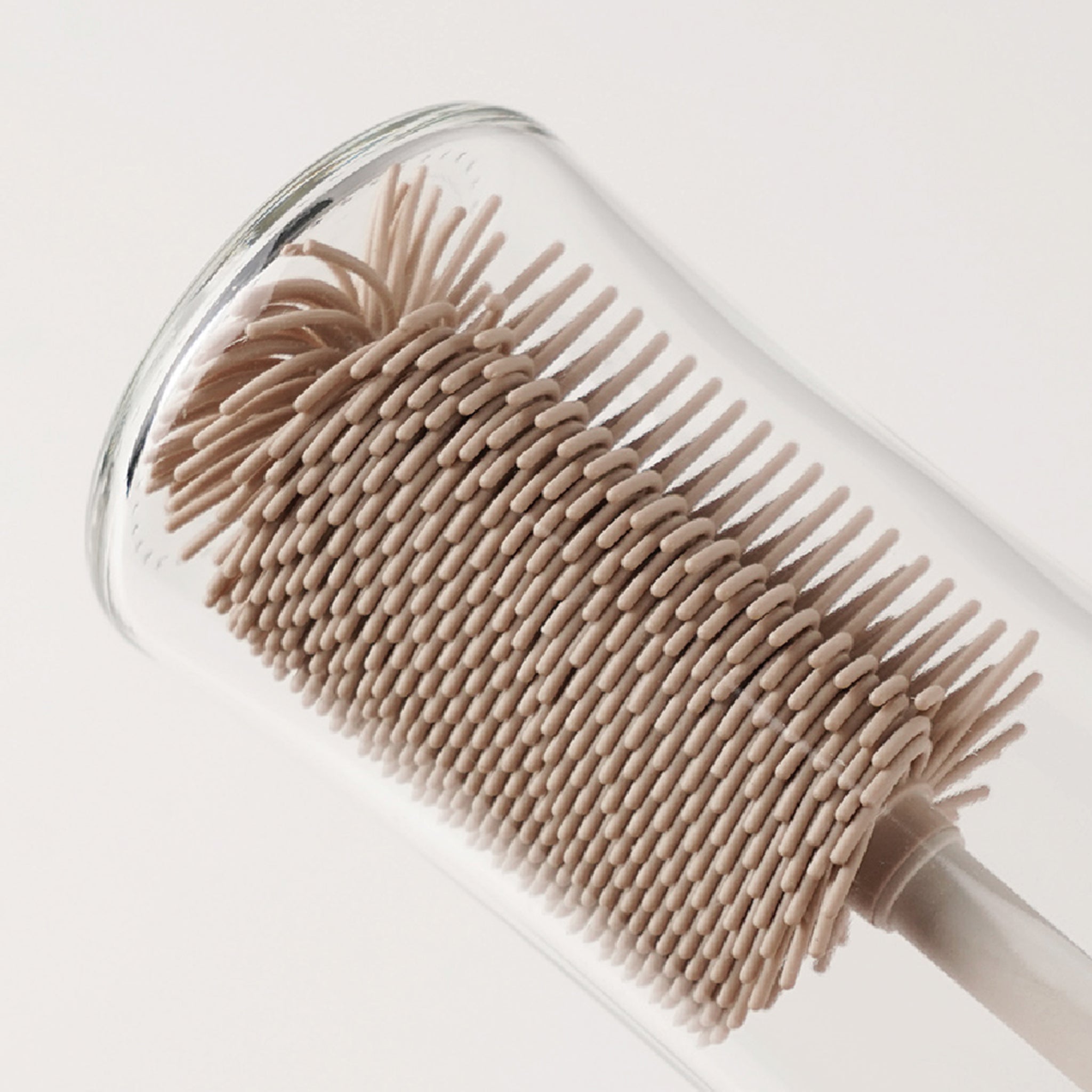 Simba | Ultra-Soft Platinum Silicone Rotating Bottle Brush-Bud【Red】