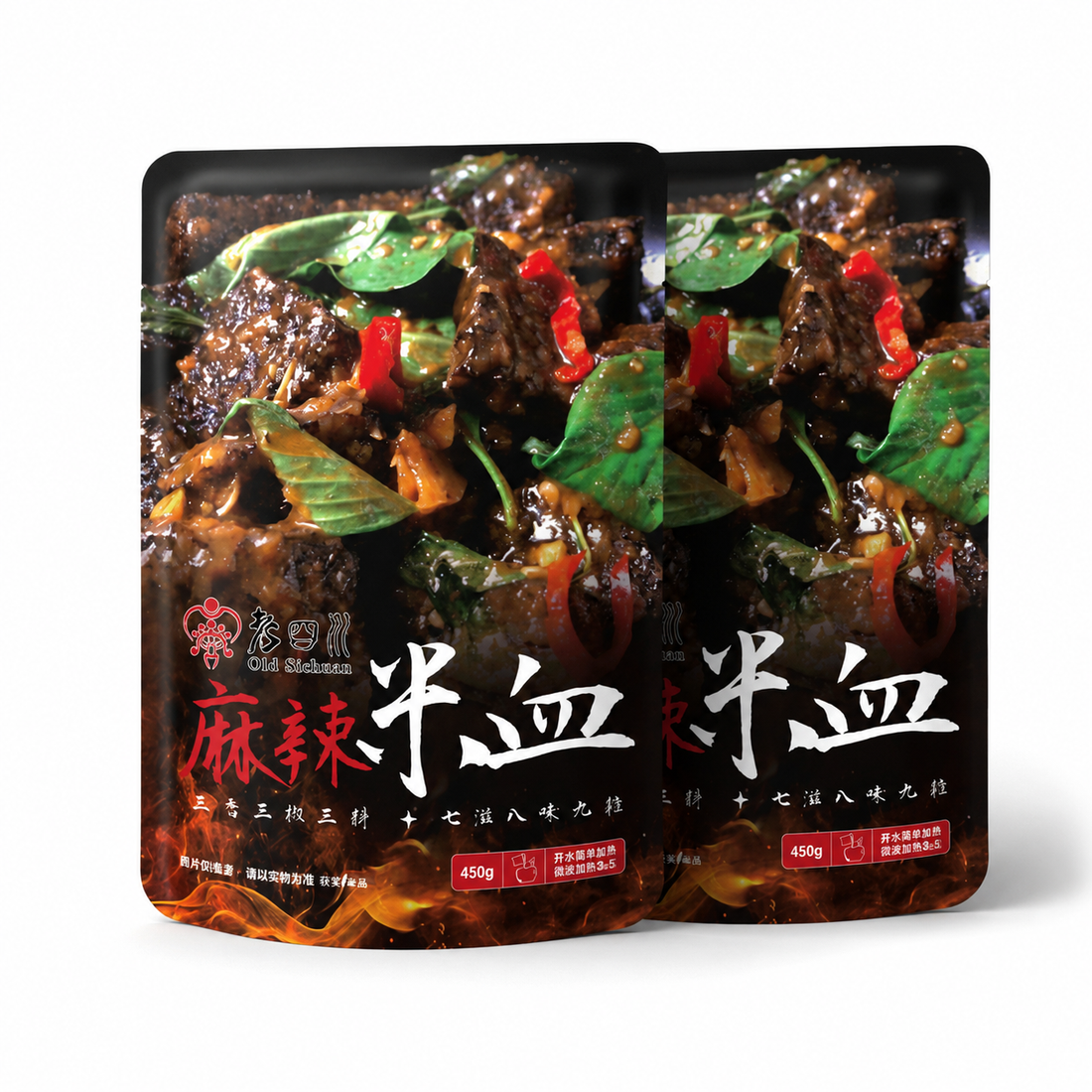 老四川 麻辣米血糕 450g