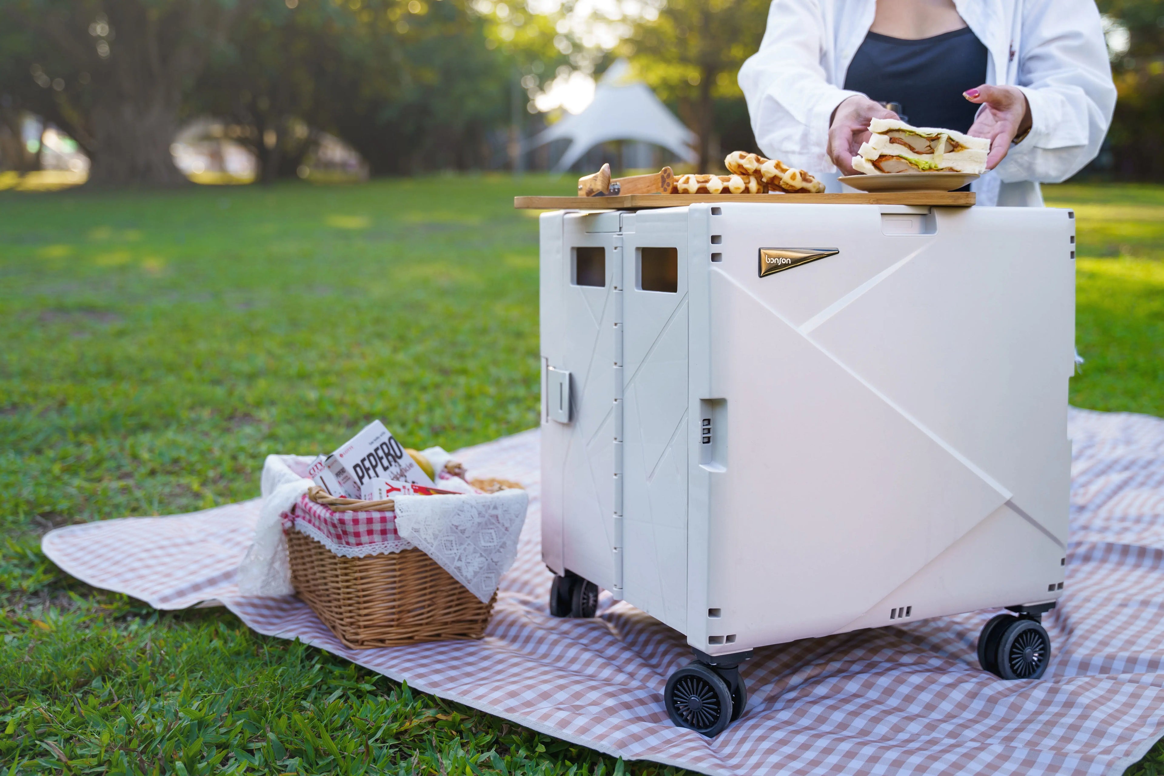 Bonson Foldable Trolley (XL) 55L Bonson