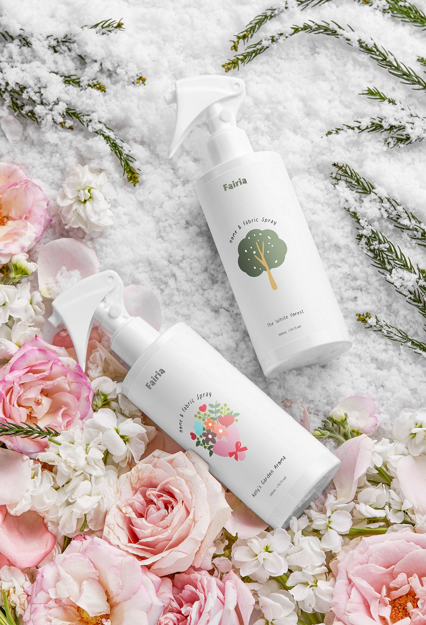 Fairia Home & Fabric Spray 300ml【Kelly’s Garden Aroma】