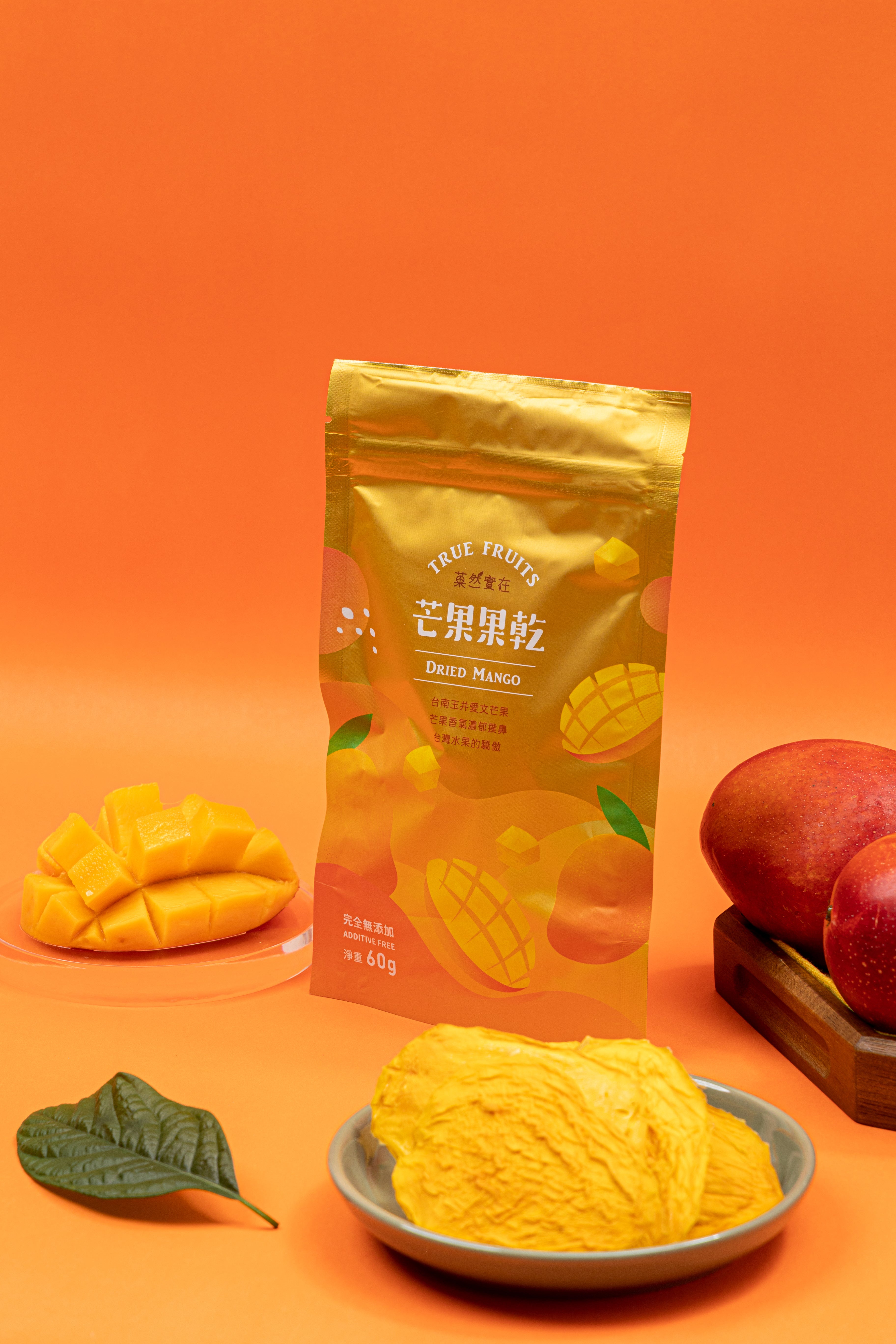 菓然實在 【愛文芒果乾】60g |無添加・自然香甜