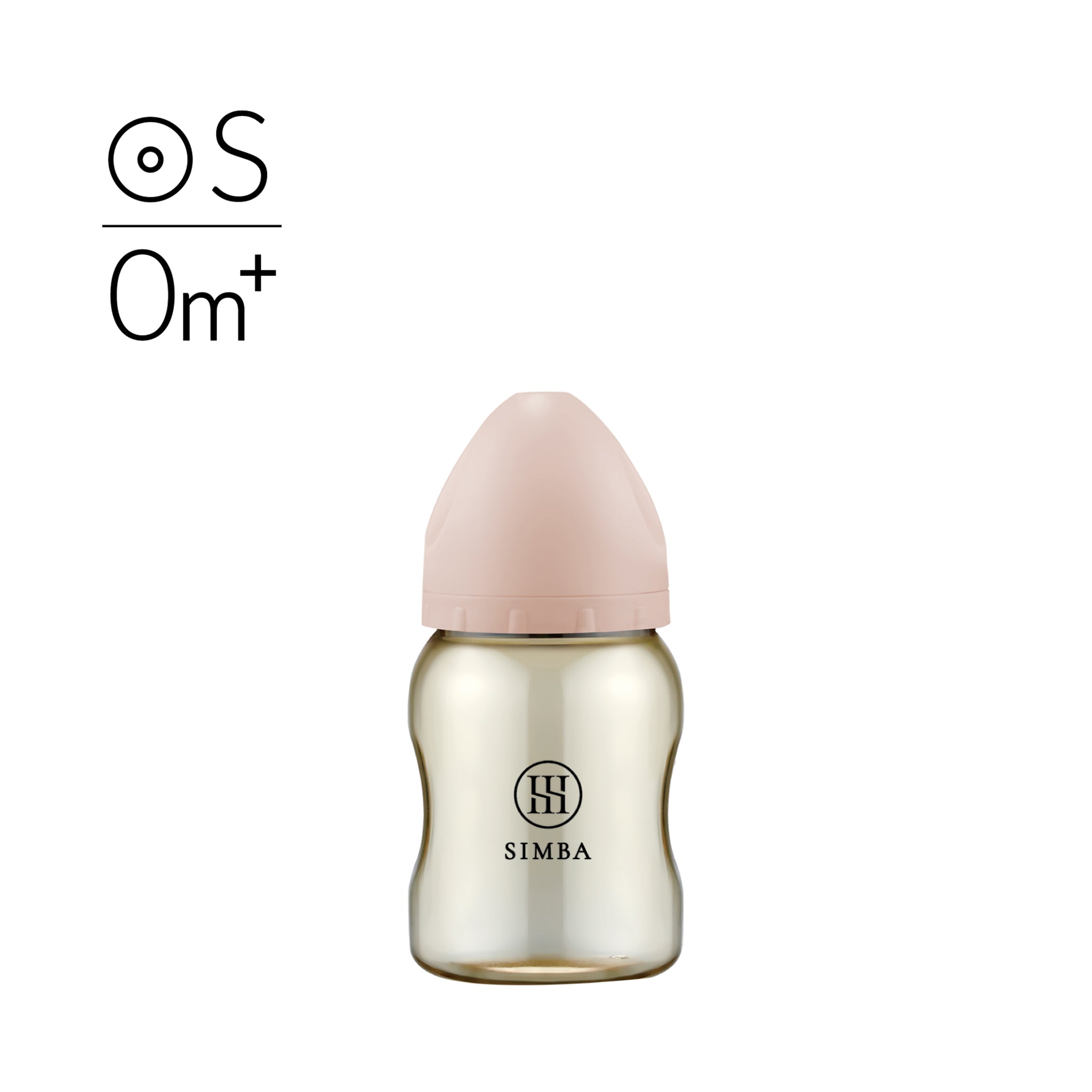 小獅王辛巴 蘊蜜鉑金 PPSU 寬口防脹氣奶瓶 200ml 【0-3 個月|S/SS 圓孔奶嘴】