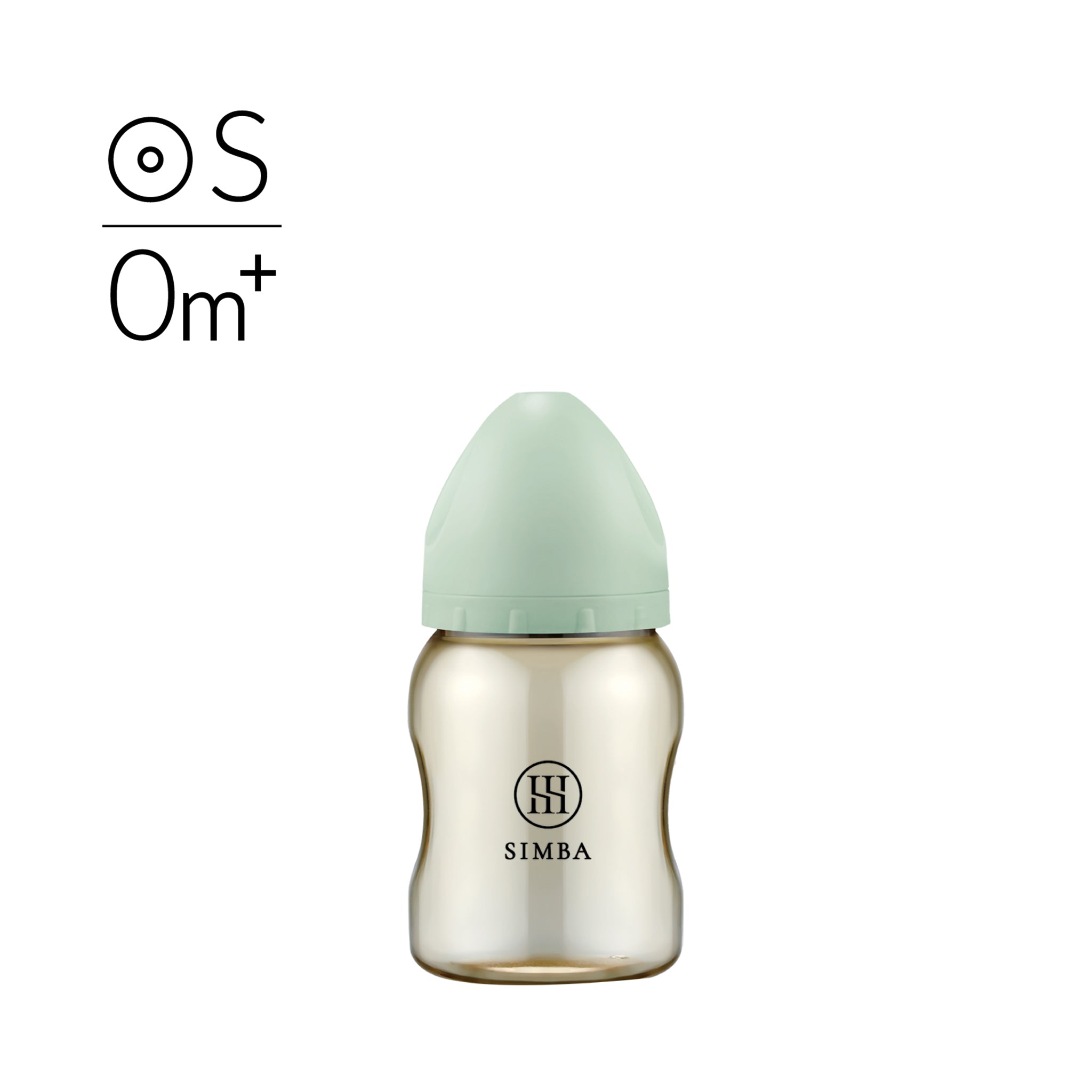 小獅王辛巴 蘊蜜鉑金 PPSU 寬口防脹氣奶瓶 200ml 【0-3 個月|S/SS 圓孔奶嘴】