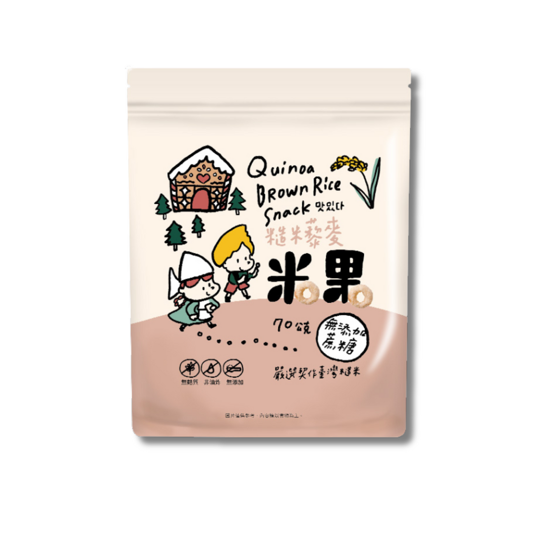 Brown Rice Snack – Quinoa Flavour (12M+) | 70g