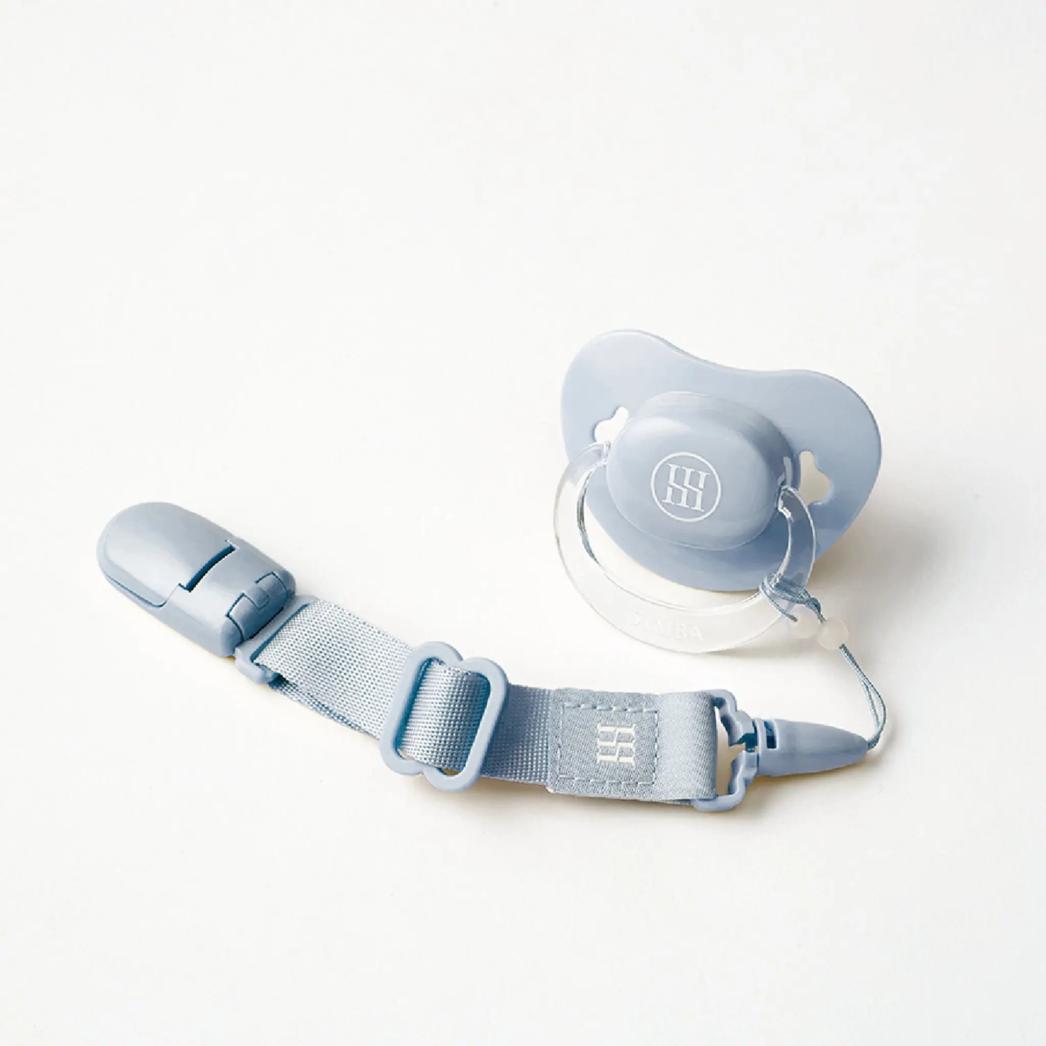 Simba | Allongé Glow-in-the-Dark Pacifier Clip -Ciel【Blue】 - Anini Baby Australia