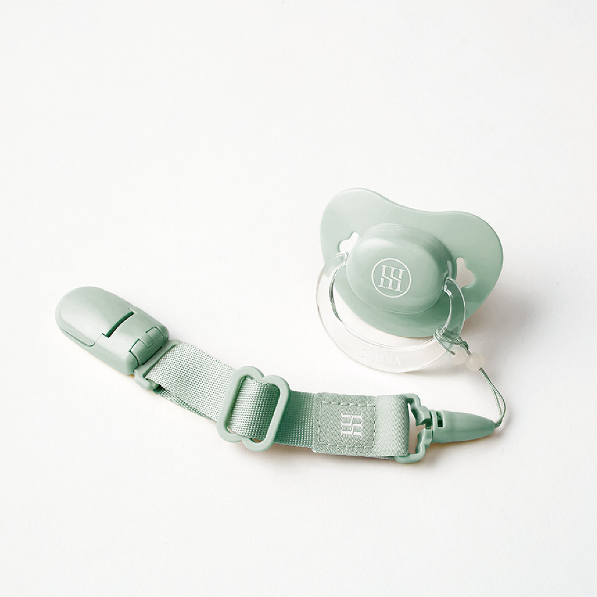 Simba | Allongé Glow-in-the-Dark Pacifier Clip -Succa【Green】