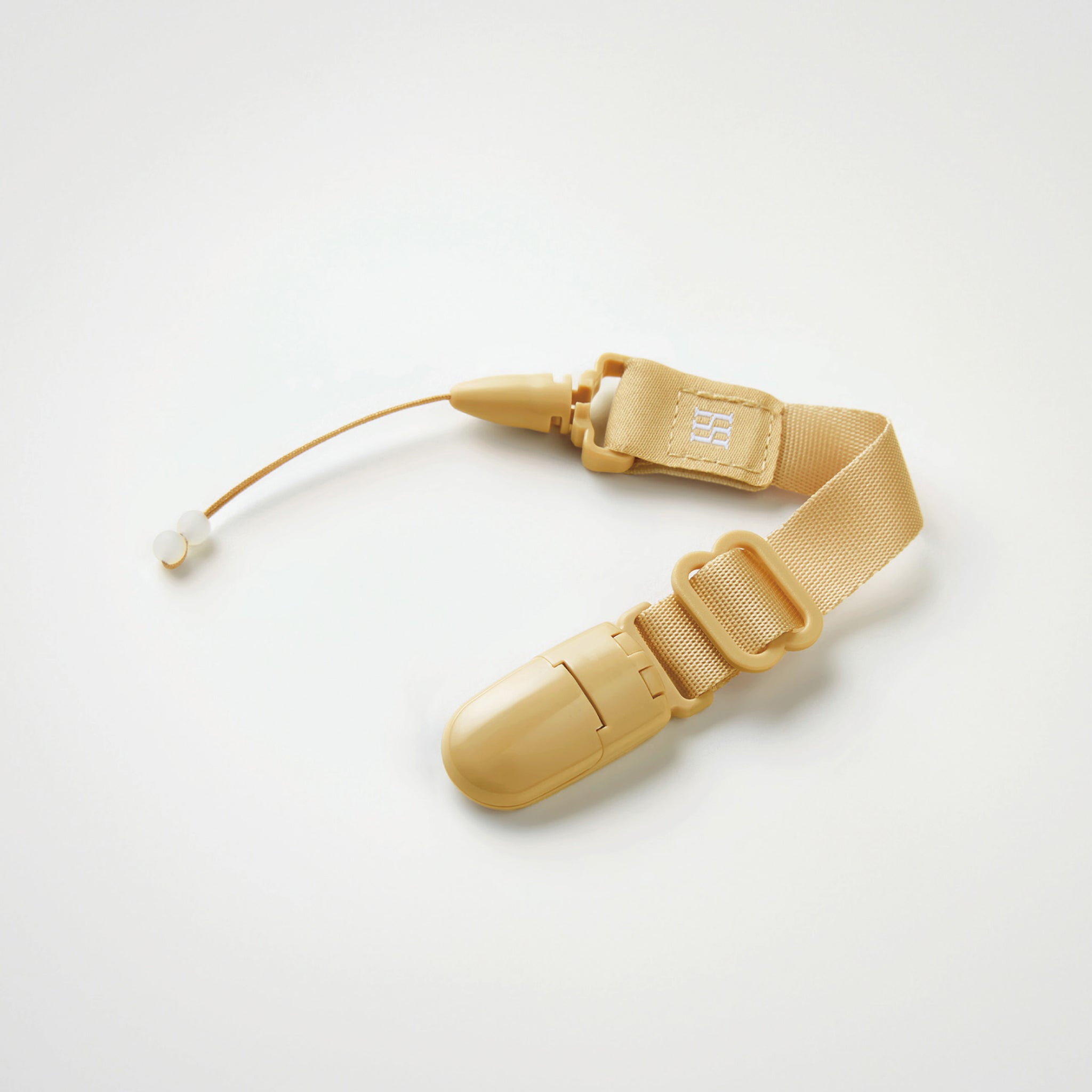 Simba | Allongé Glow-in-the-Dark Pacifier Clip -【Honey Mustard】