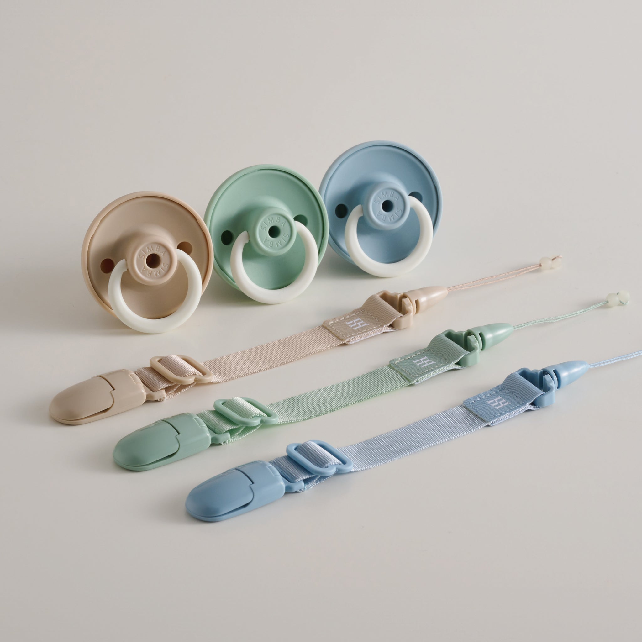 Simba | Twisty Round Pacifier Magic Box (Glows in the Dark)【Aspen Breeze】– All Ages