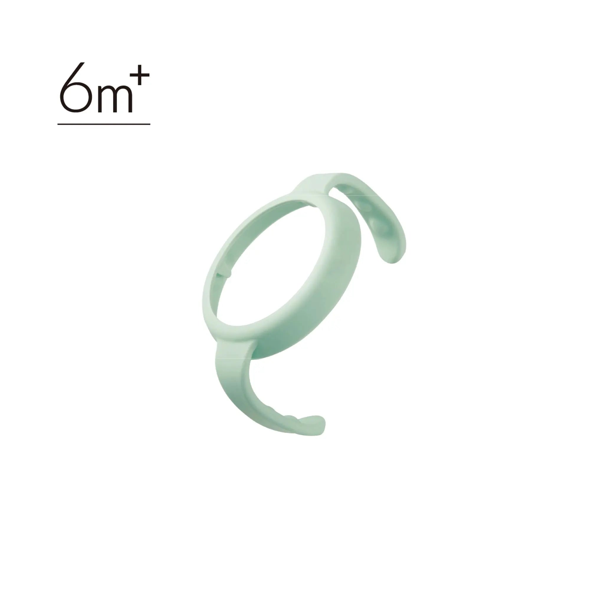 ④ Allongé Wide-Neck Bottle Anti-Slip Handle -Succa【Green】 Simba