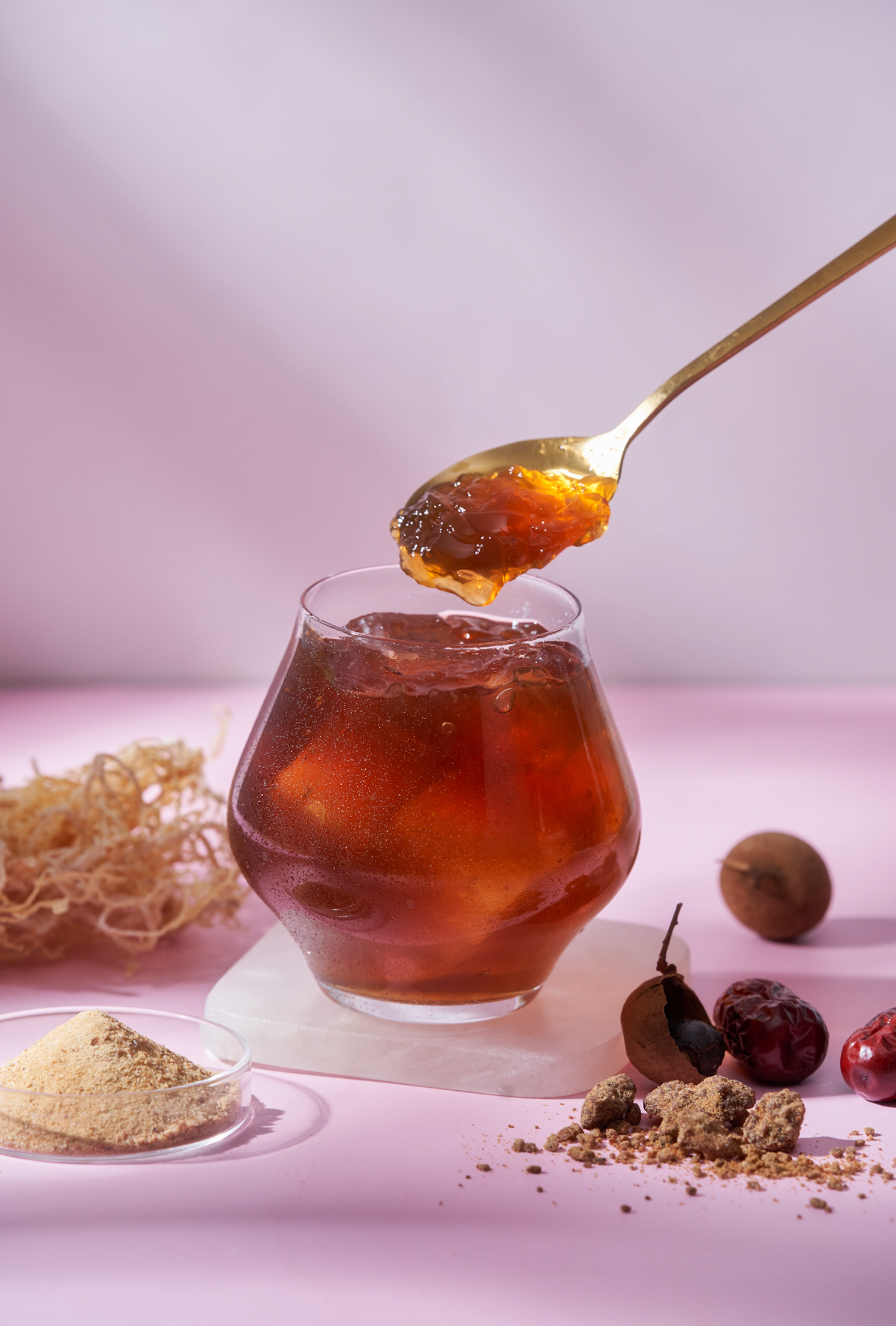 Jin Man Tang【Sea.Moss】BEAUTY Brown Sugar Jelly Drink (25g x 10) / pack