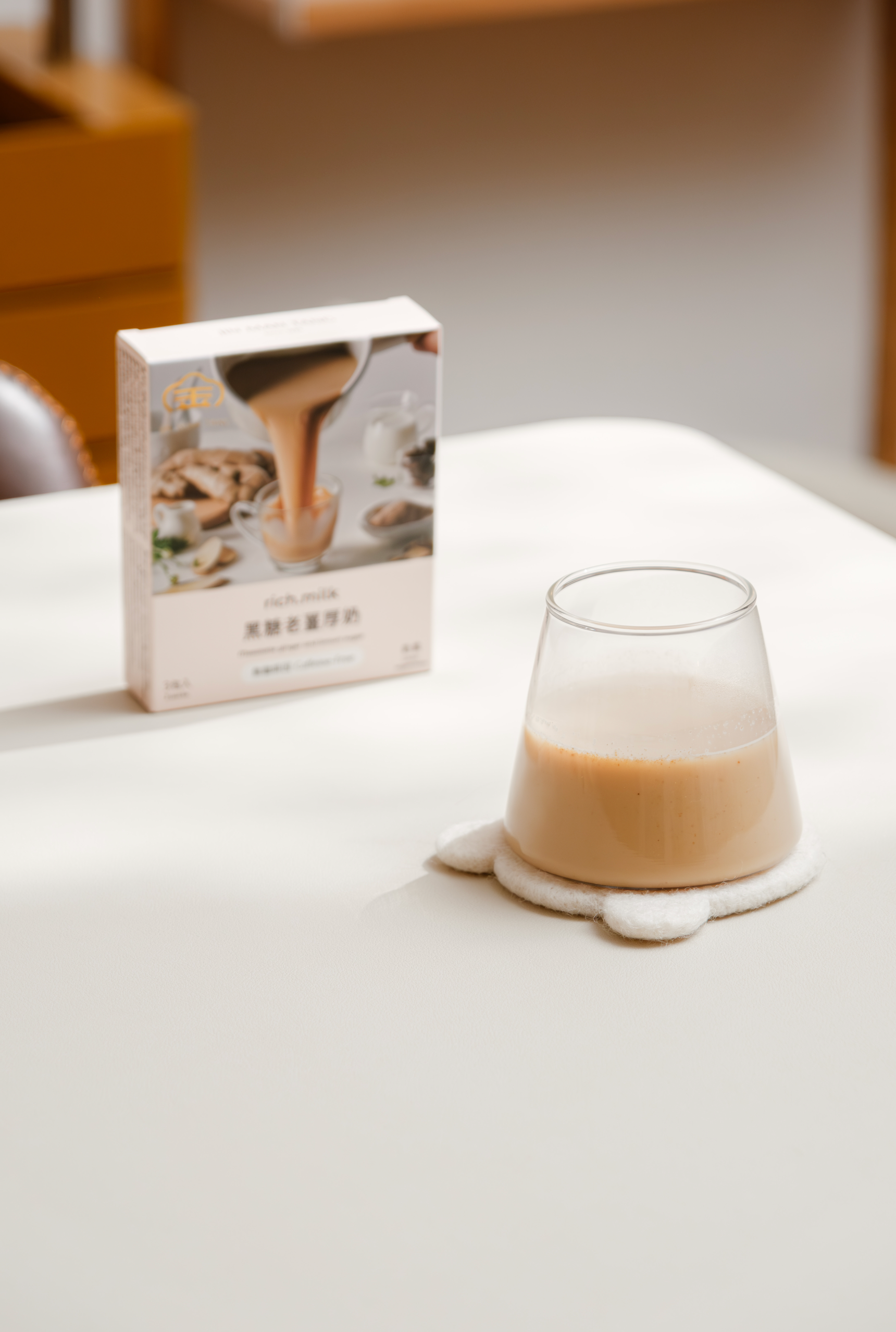 金滿堂【Rich.Milk】黑糖老薑厚奶茶 (25g x 3包 粉裝) / 盒