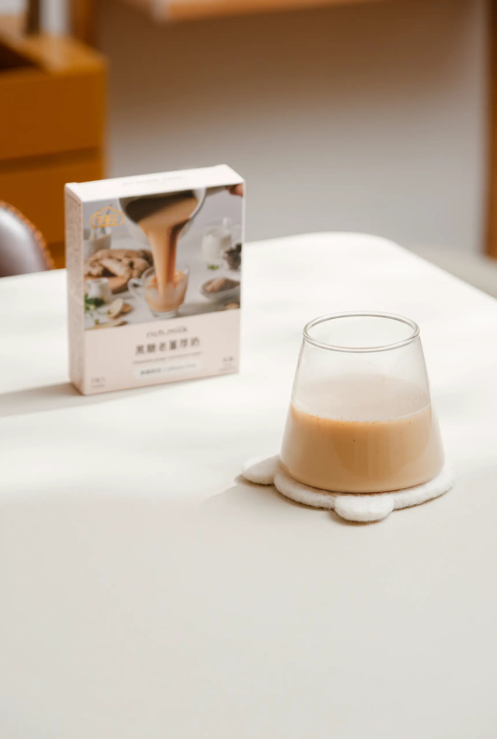 Jin Man Tang【Rich.Milk】Brown Sugar with Old Ginger Milk Tea (25g x 3) / pack Jing Man Tang
