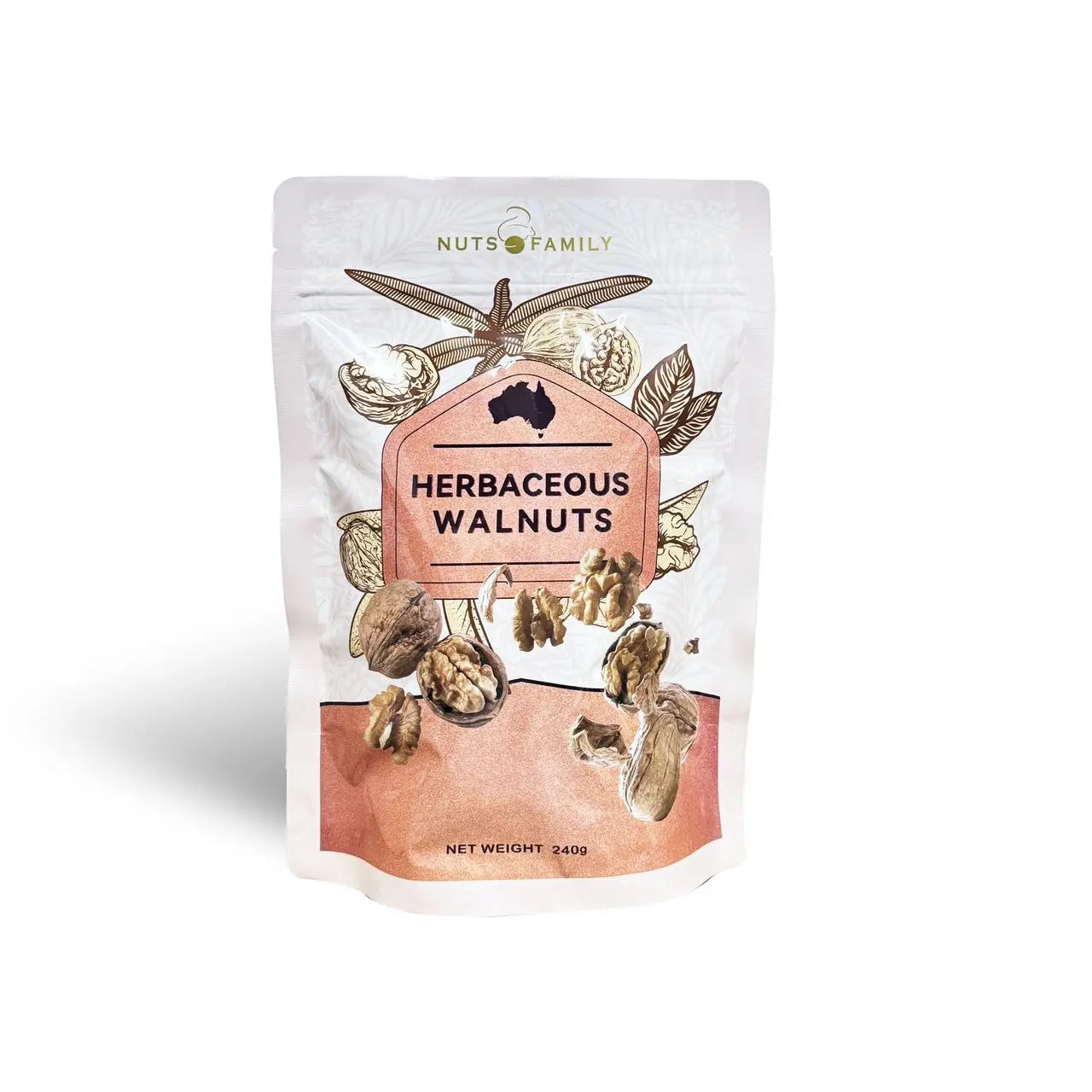 Nuts Family Herbaceous Walnuts 240g Nuts Family
