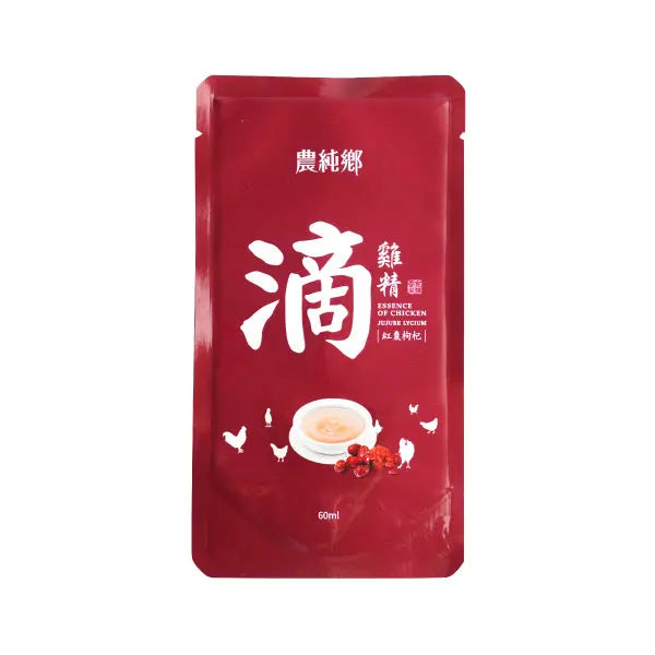 Nong Chun Xiang Chicken Essence with Jujube and Goji Berry 50ml x 8 pouch /pack Nong Chun Xiang