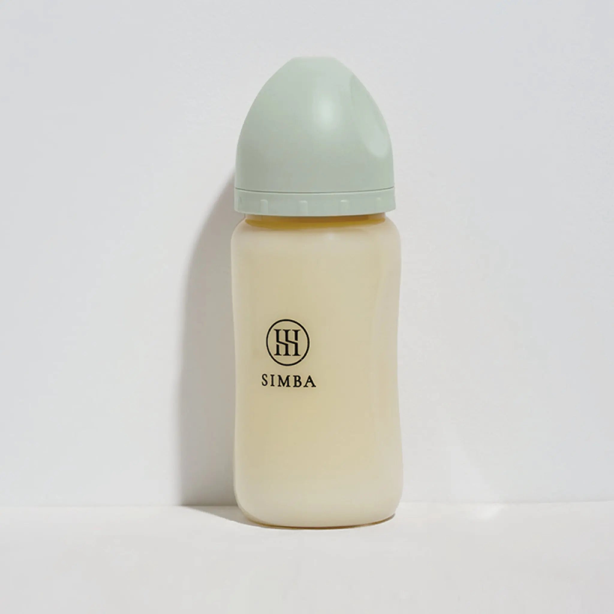 Simba | Allongé PPSU Wide Neck Anti-Colic Feeding Bottle 270ml -Succa【Green】All Ages (Cross Hole M) Simba
