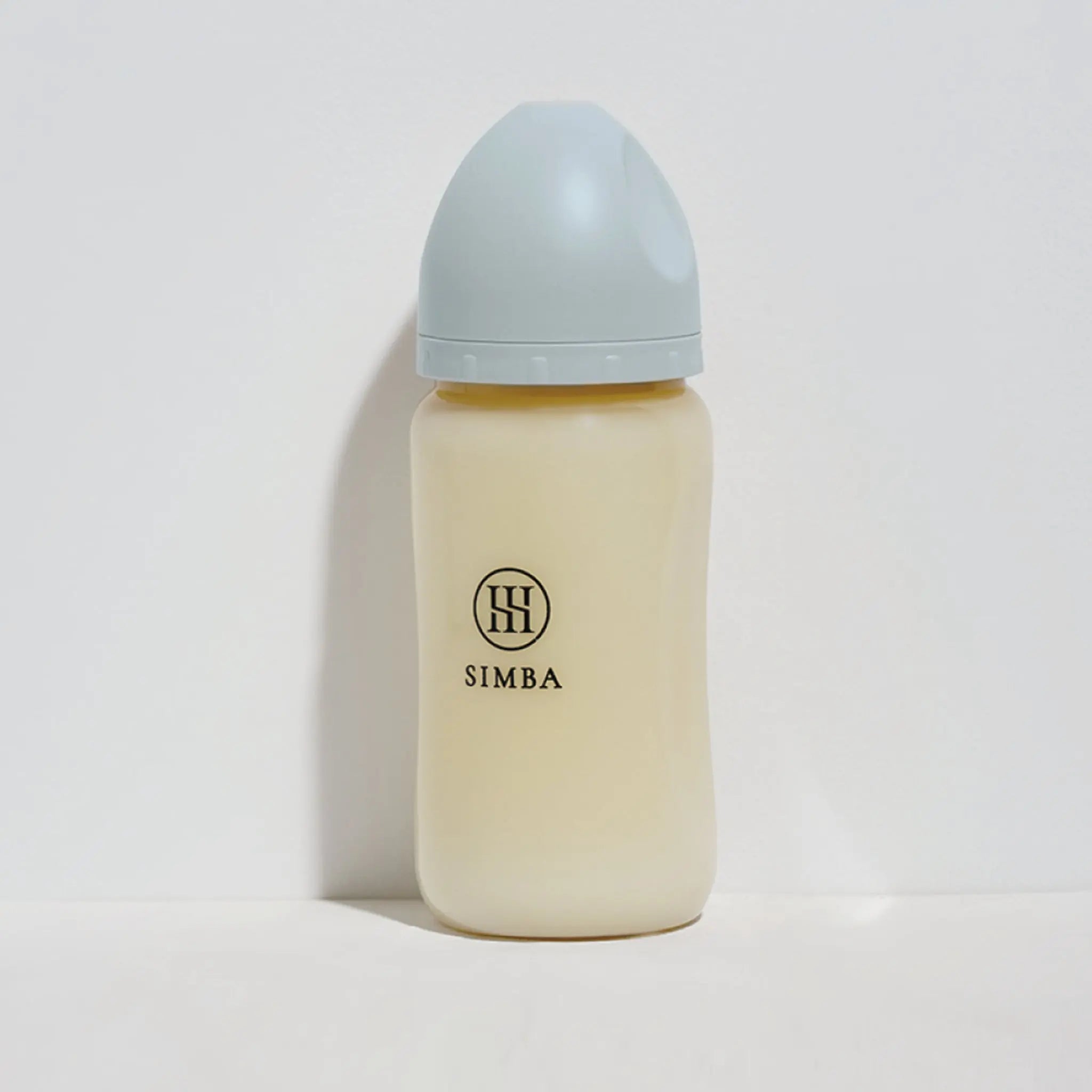 Simba | Allongé PPSU Wide Neck Anti-Colic Feeding Bottle 270ml -Ciel【Blue】All Ages (Cross Hole M) Simba