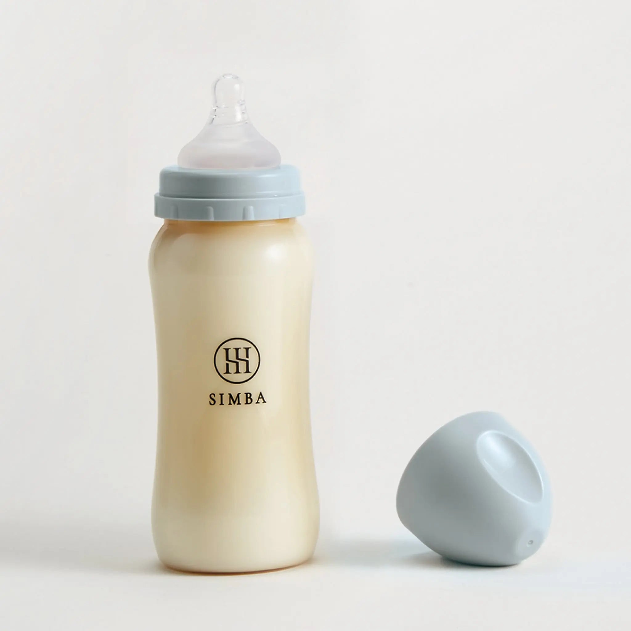 Simba | Allongé PPSU Wide Neck Anti-Colic Feeding Bottle 270ml -Ciel【Blue】All Ages (Cross Hole M) Simba