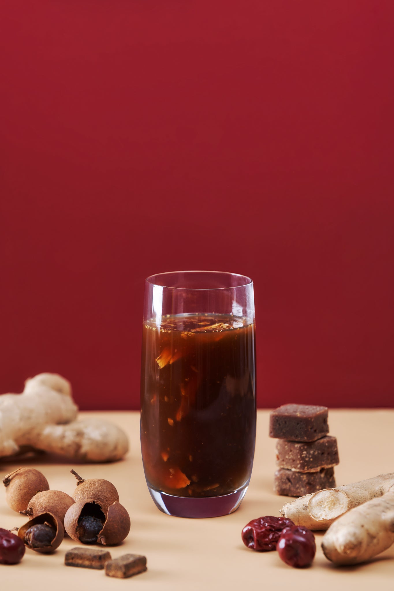 Jin Man Tang【Cute.Cube】Brown Sugar with Longan, Date & Ginger 200g