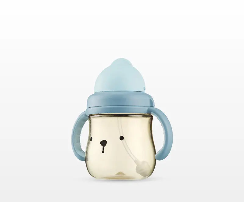 Simba | PPSU Leak-Proof Sippy Cup with Sliding Lid – 250ml【Blue】 Simba