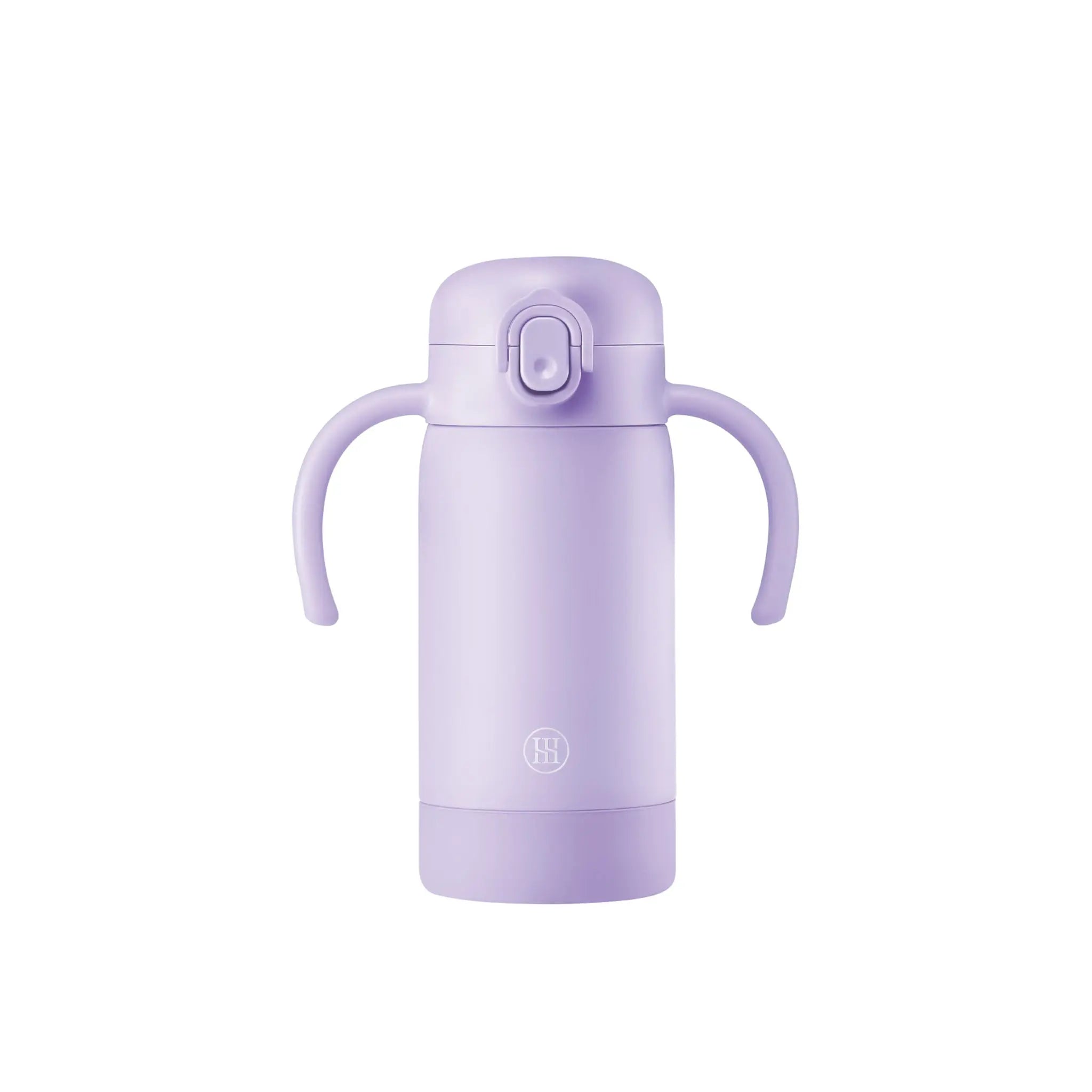 Simba | TEENYLITE Thermal Bottle with Handle & Anti-Splash Straw 330ml -Beni Imo【Purple】 Simba