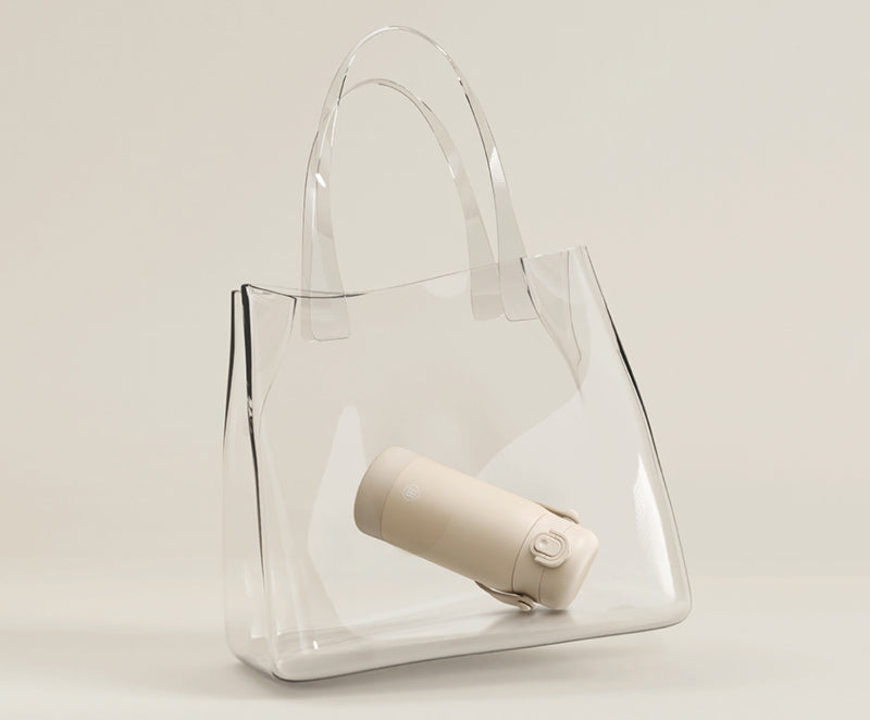 小獅王辛巴 | TEENYLITE 不鏽鋼保溫瓶 -手提吸管 直飲式 330ml【奶茶色】