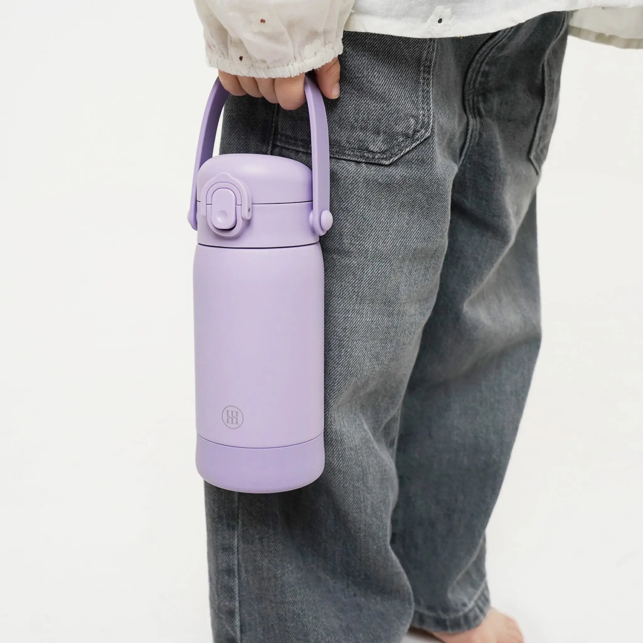Simba | TEENYLITE Thermal Bottle with Straw 330ml -Beni Imo【Purple】 Simba