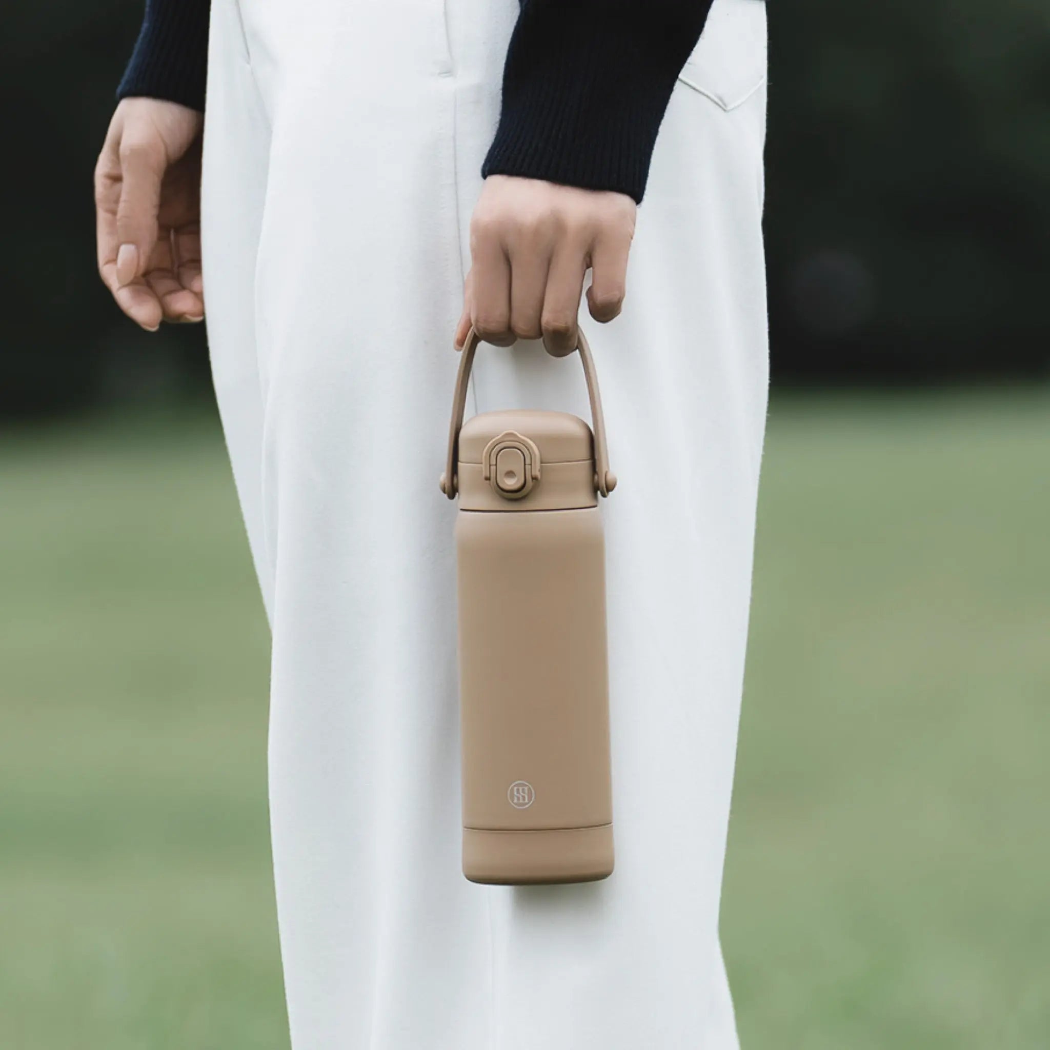 Simba | TEENYLITE Thermal Bottle 450ml -【Mocha Mouse】 Simba