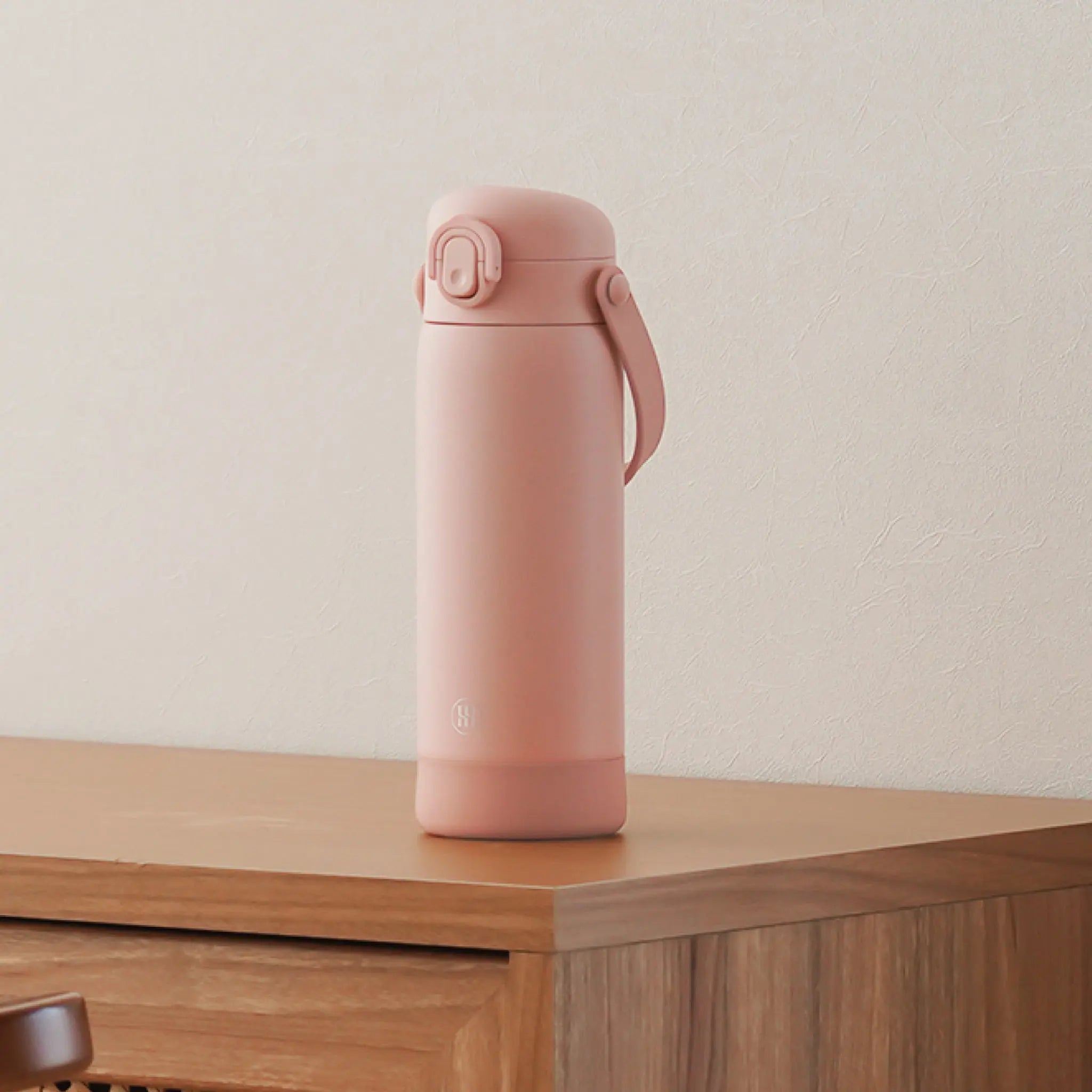 Simba | TEENYLITE Thermal Bottle with Straw 450ml -Blush【Pink】 Simba