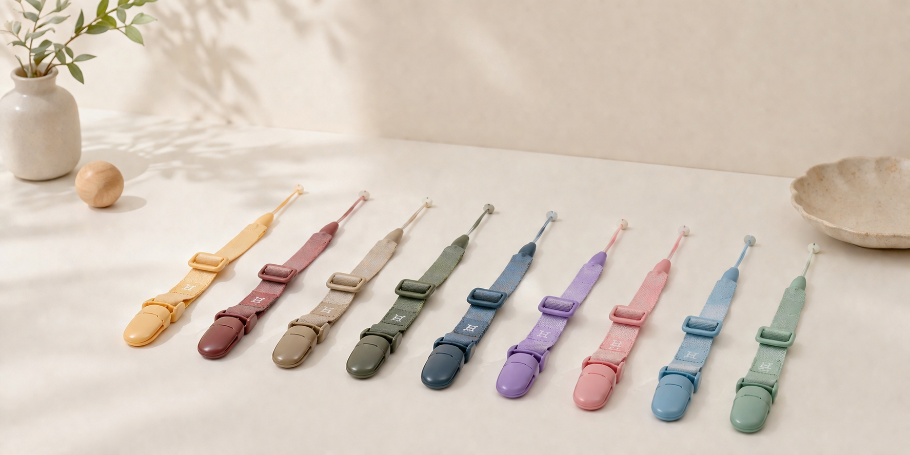 Simba Allongé Glow-in-the-Dark Pacifier Clip