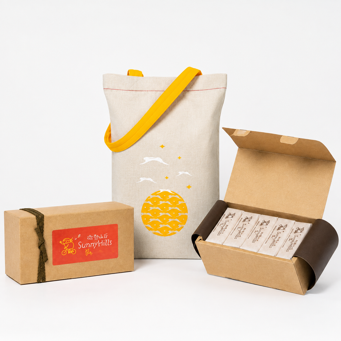 SunnyHills Pineapple Cake Gift Box 10pcs – Mid-Autumn Festival Limited Edition