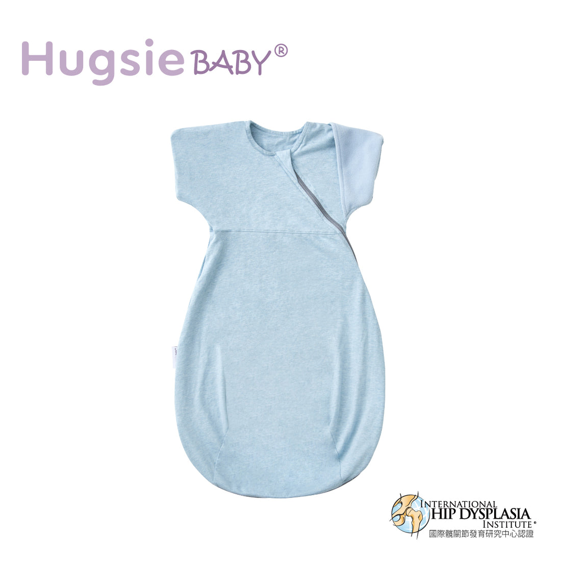 Anini Baby＊Australian Mother and Baby Collection_ Hugsie BABY Butterfly Swaddle (Blue)