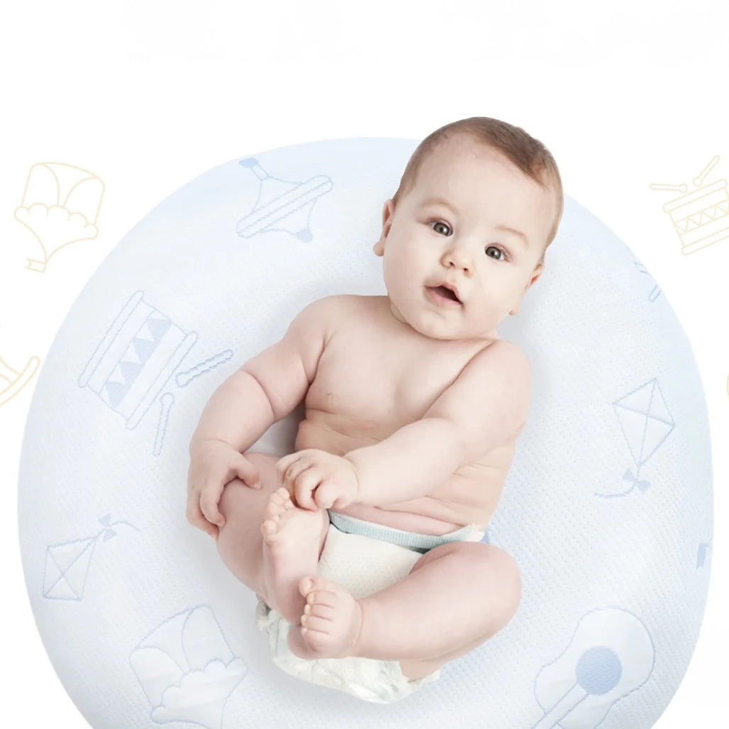 Anini Baby*Australian Mother and Baby Collection_ Hugsie Baby Comforting Pillow Cover -100% Tencel (Blue)