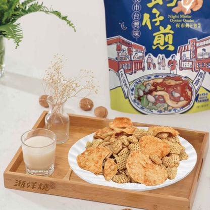 KAKA【夜市蚵仔煎風味脆片 Oyster Omelet Chips】210g