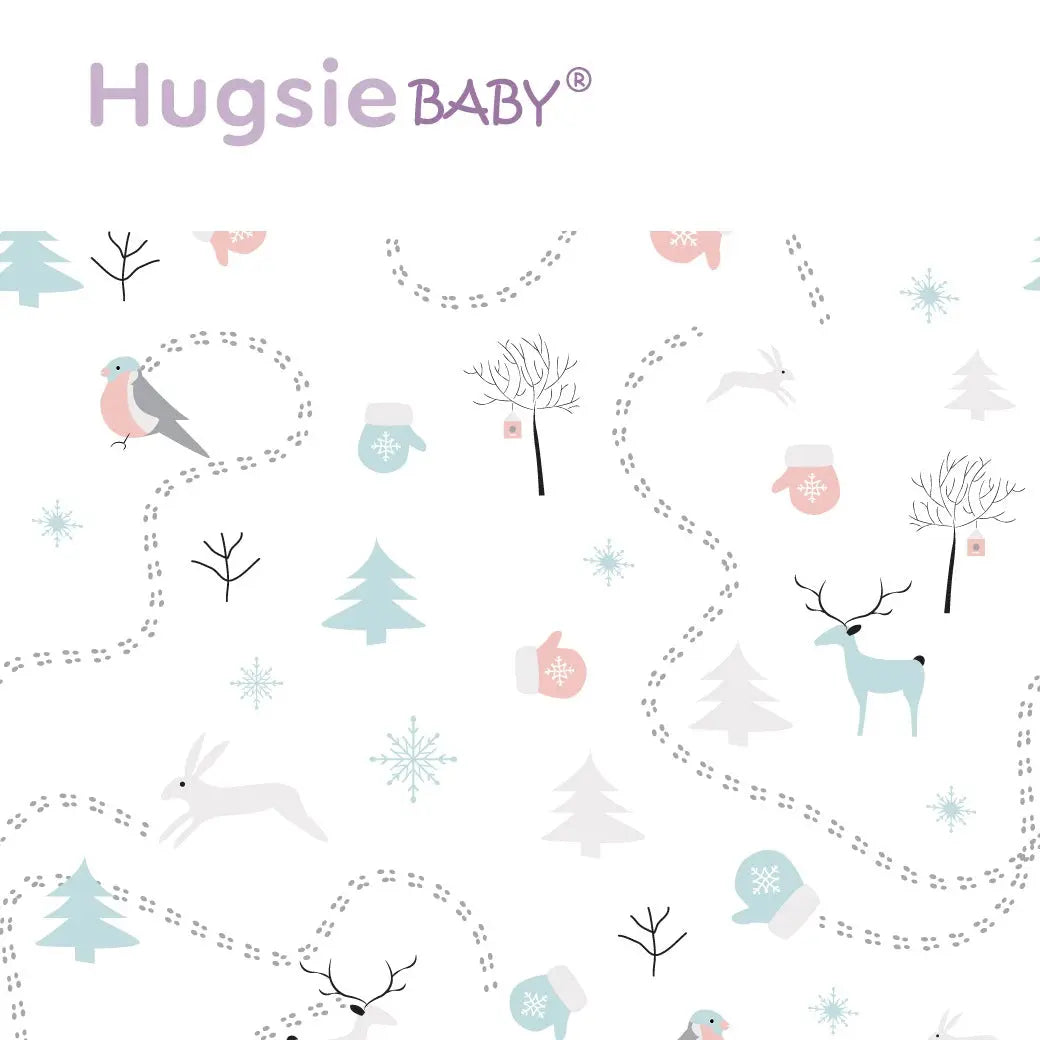 HugsieBaby Aniti-Mites Pillow Cooling Touch -Forest Hugsie