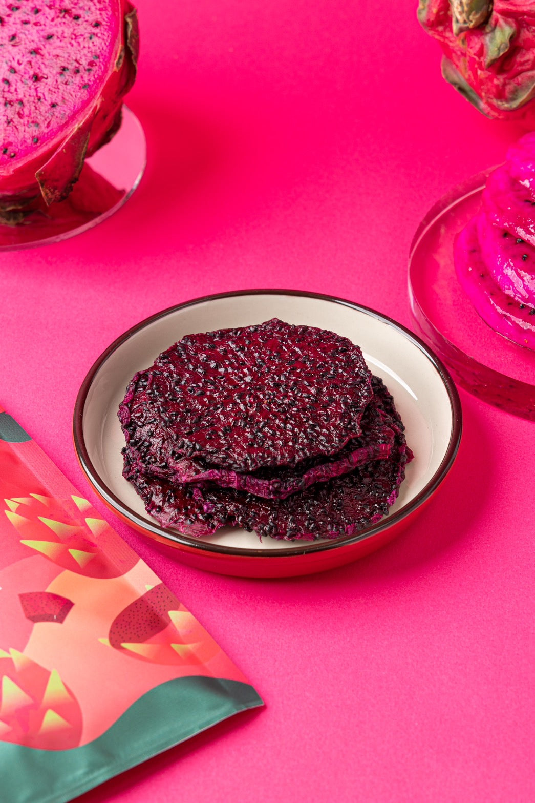 菓然實在【紅龍果果乾 Dried Red Dragon Fruit 】 無糖 天然無添加 60g