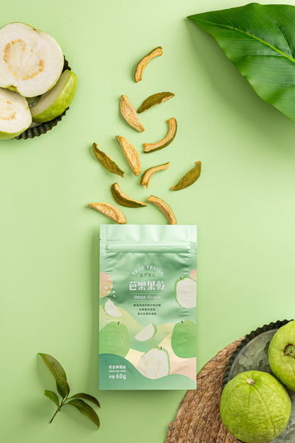 菓然實在【芭樂果乾 Dried Guava Fruit 】 無糖 天然無添加 60g