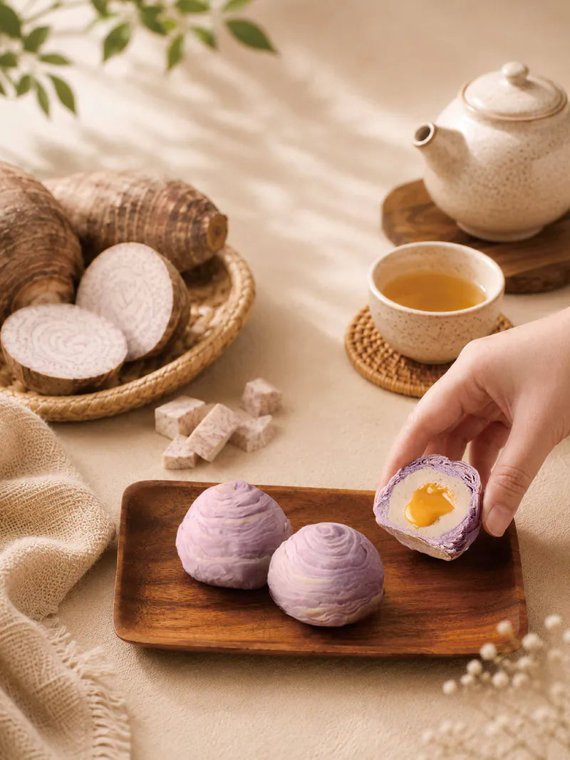 Duen Tai Taro Trio Mid-Autumn Pastry Gift Box (6pcs)